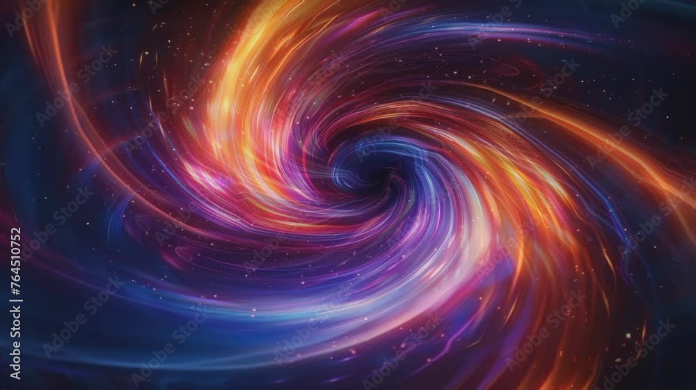 Cosmic Spiral Waves Unveiled seamless looping time-lapse virtual 4k video animation background. Cosmic Spiral Waves Unveiled seamless looping time-lapse virtual 4k video animation background.
