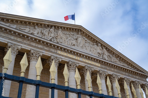 Quadro su tela Assemblée Nationale Paris