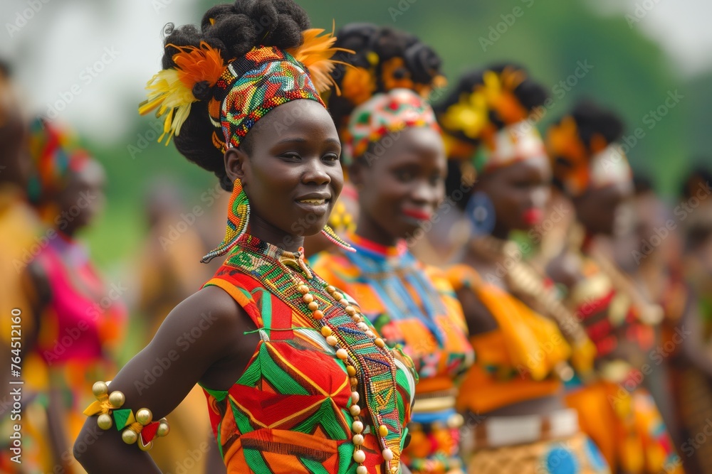 National African clothing.