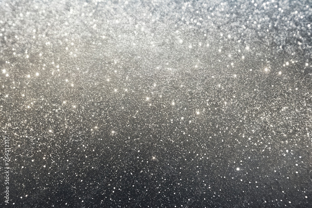 Silver glitter background Silver glitter background