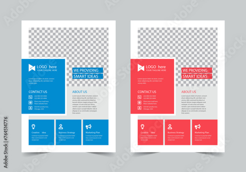 Corporate Service Flyer Template | A4 | Print Ready