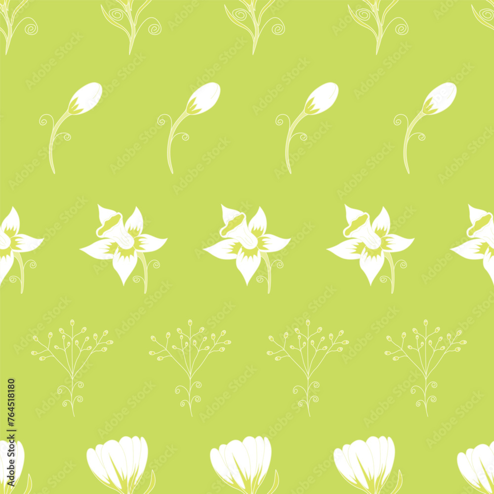 custom made wallpaper toronto digitalVector seamless pattern floral pattern. Tropical botanical trendy pattern