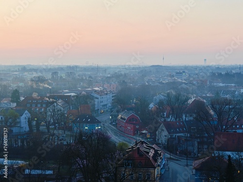 view of the city flog © Piotr