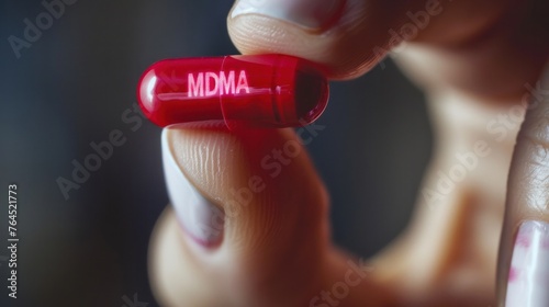 PTSD Treatment with MDMA Capsule photo