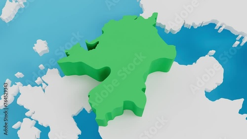 福岡　地図　ズームアップ