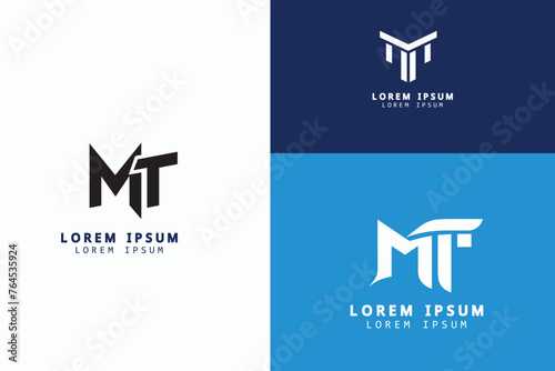 logo collection, Abstract design concept for branding  Technology science font, digital cyber alphabet made