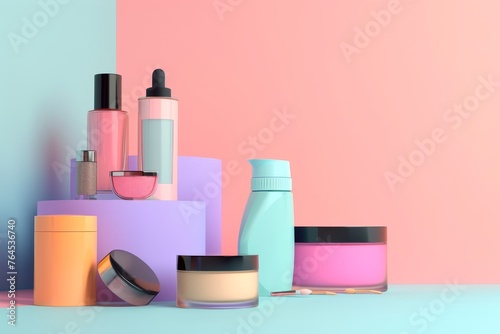 Cosmetic Product Photography Set a dedicated photography set designed