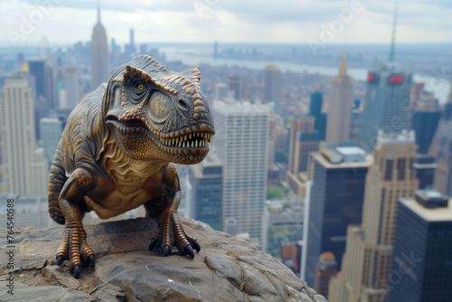 A Tyrannosaurus in the city © Сергей Косилко