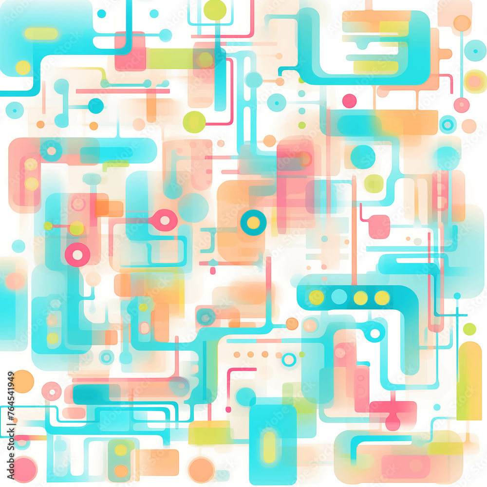 Digital background images. Digital background images.