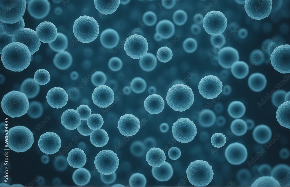 Background of dividing cells. virus 3D Background of dividing cells. virus 3D