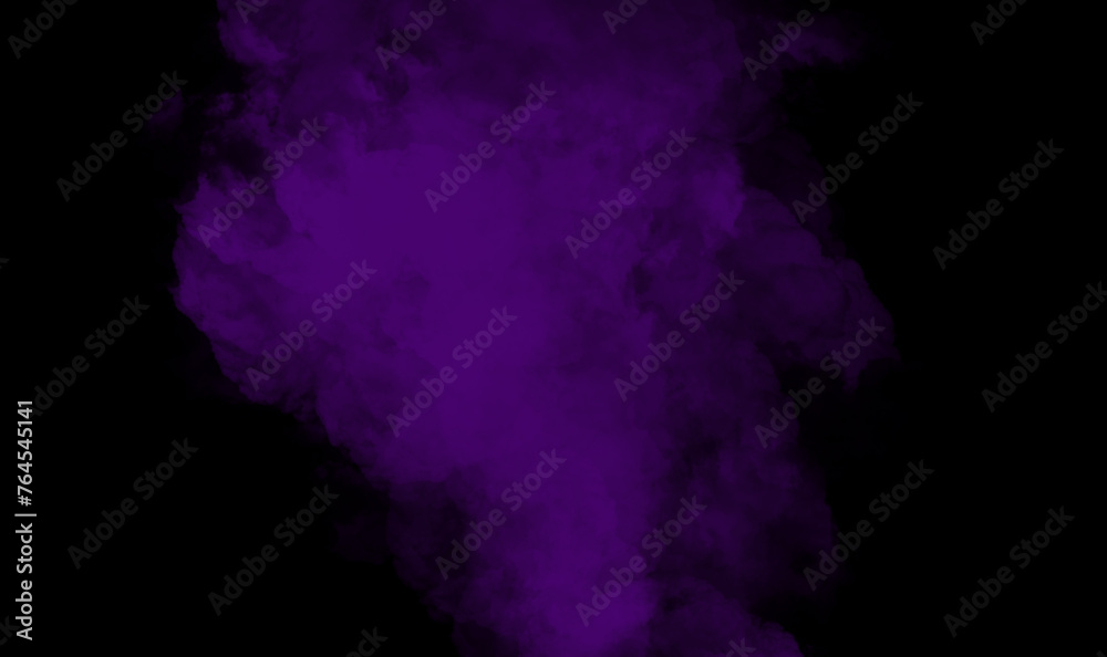 Purple smoke on black background Purple smoke on black background