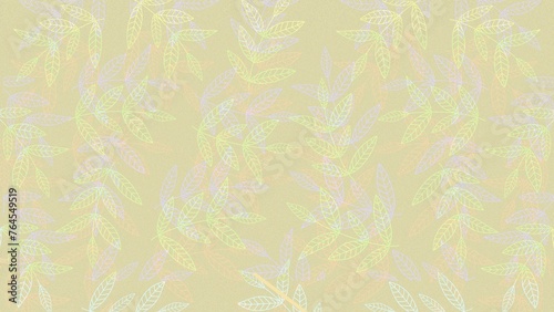 Aesthetic line art flower coffee background 