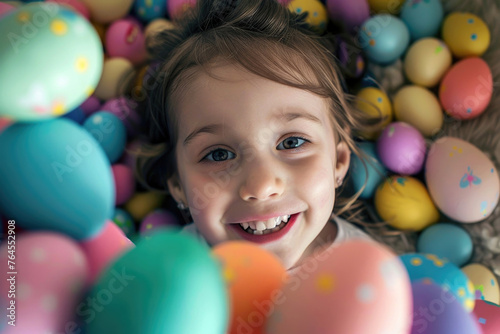 The thrill of finding hidden Easter eggs, captured moments of excitement and laughter