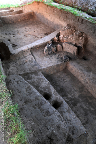 A panoramic view of the excavations at Plisneska in the Lviv region.