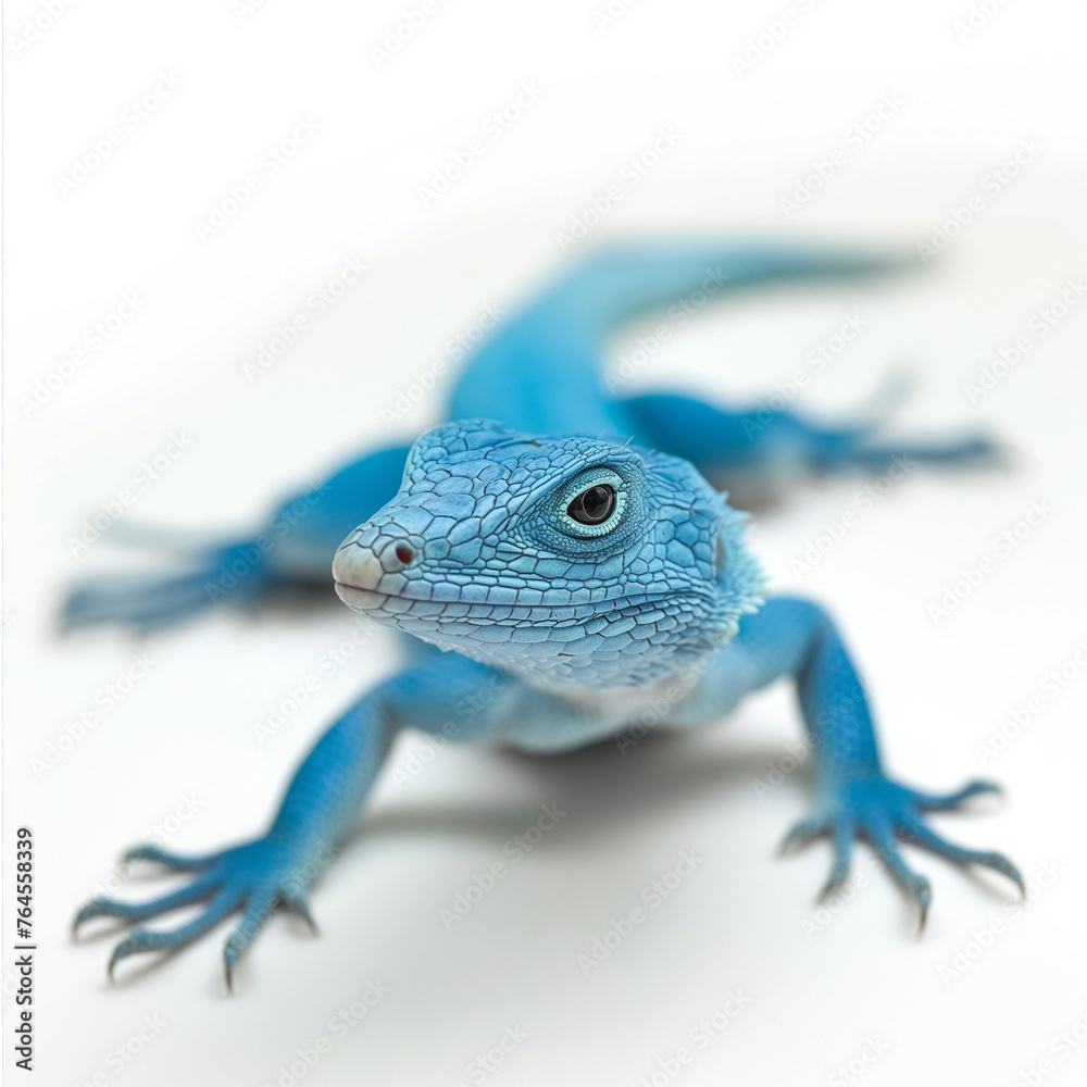 Fototapeta premium blue gecko