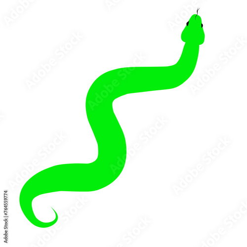 Poisonous Green Snake