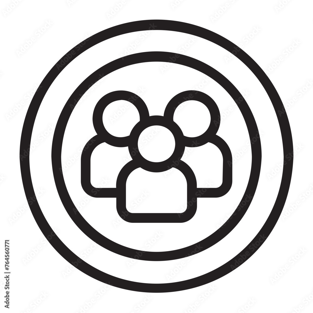 fellowship line icon