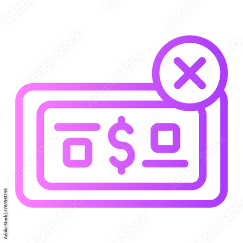 bribe gradient icon