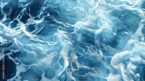A mesmerizing abstract background capturing the dynamic flow of seawater