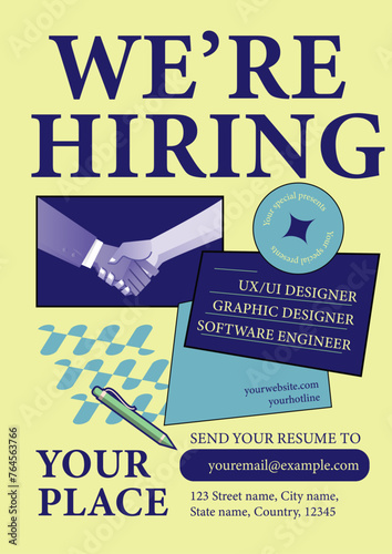 We're Hiring Flyer