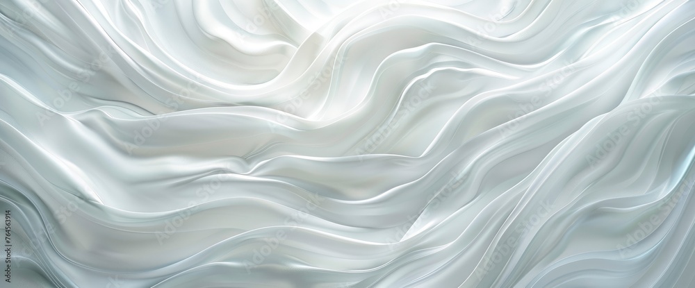 White Wave Background Neutral Clean Design, HD, Background Wallpaper, Desktop Wallpaper