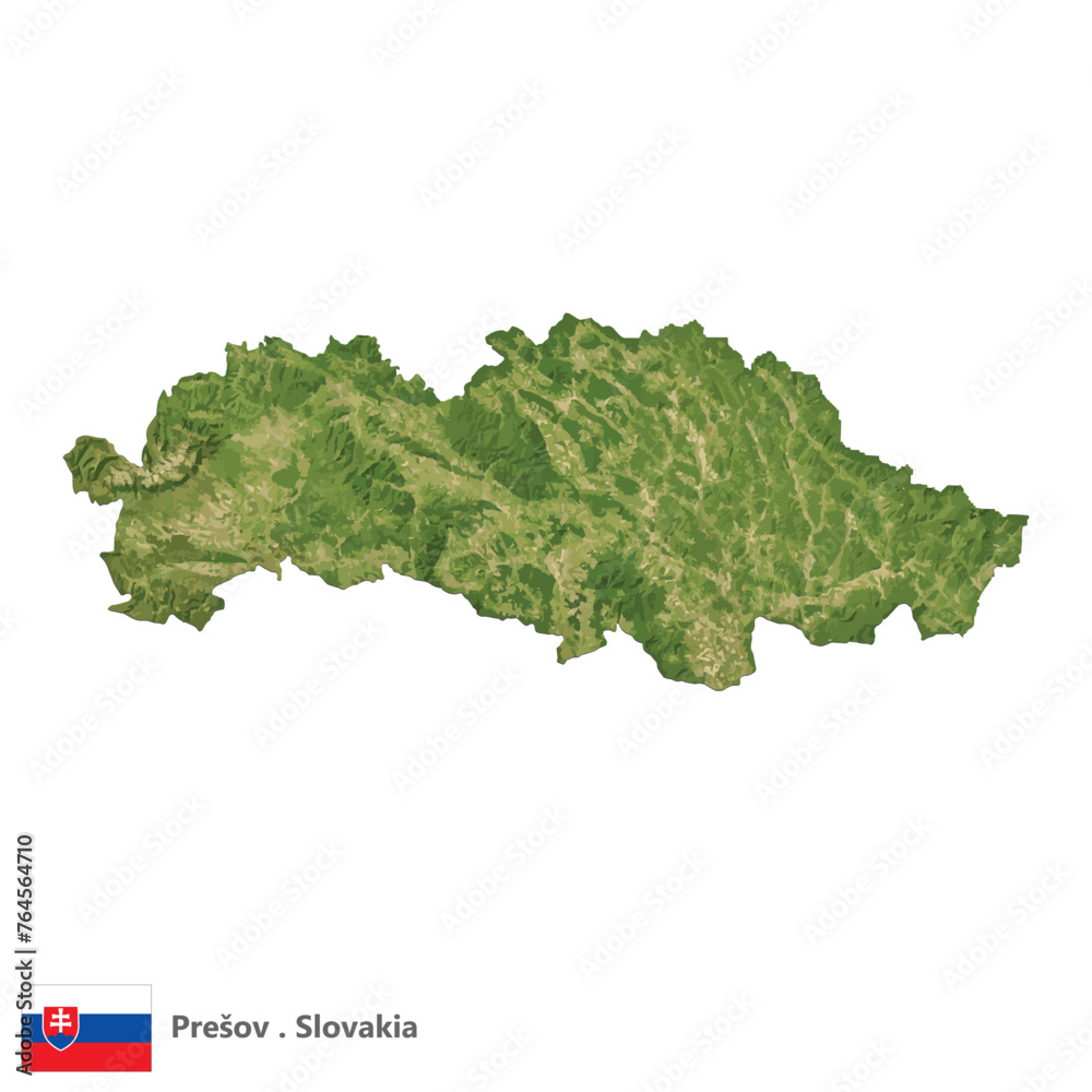 Prešov, Region of Slovakia Topographic Map (EPS) Prešov, Region of Slovakia Topographic Map (EPS)