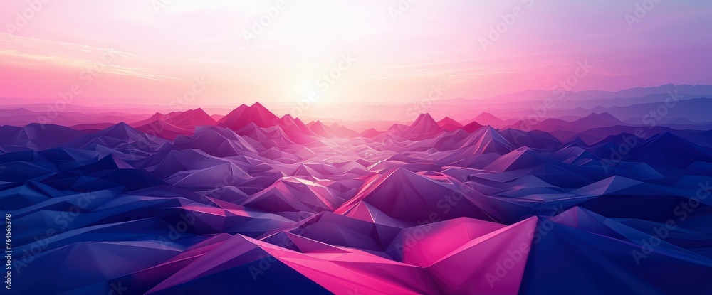 Low Poly Geometric Template, HD, Background Wallpaper, Desktop Wallpaper