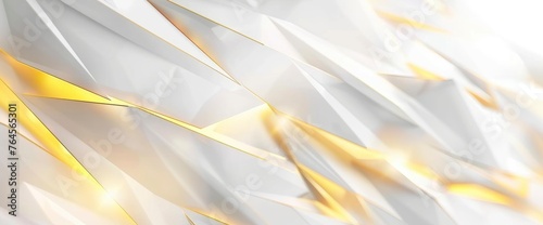 Low Poly Abstract White And Golden Lines  HD  Background Wallpaper  Desktop Wallpaper