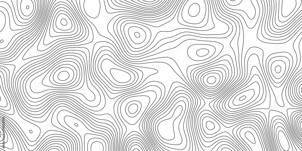 Abstract topographic contours map background. Ocean topographic line map with curvy wave isolines vector Topographic Map. Abstract topographic contours map background. Ocean topographic line map with curvy wave isolines vector Topographic Map.
