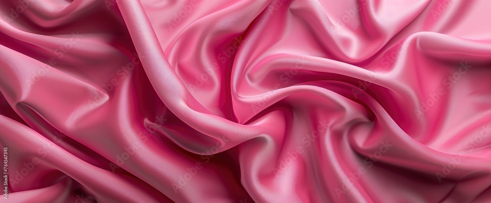 Obraz premium Pink Fabric Background Material, HD, Background Wallpaper, Desktop Wallpaper