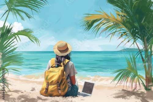 Break Free with Digital Nomad Lifestyle Support: Explore Workation Discounts, Dive into Freelance Job Networking, and Embrace Ocean Backdrop Work for Renewal