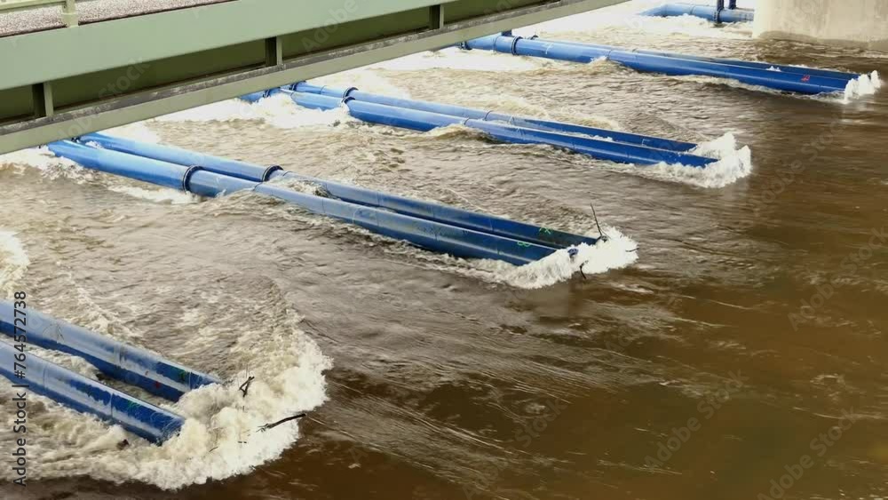 Elbestrom bei Geesthacht in Niedersachsen