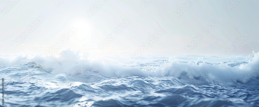 Fototapeta premium Sun And Sea Seasonal Concept Background, HD, Background Wallpaper, Desktop Wallpaper