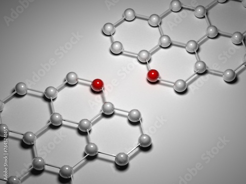 Fototapeta Naklejka Na Ścianę i Meble -  Molecule