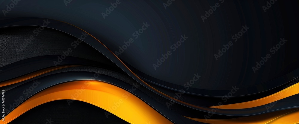 Obraz premium Dark Abstract Curve Background, HD, Background Wallpaper, Desktop Wallpaper