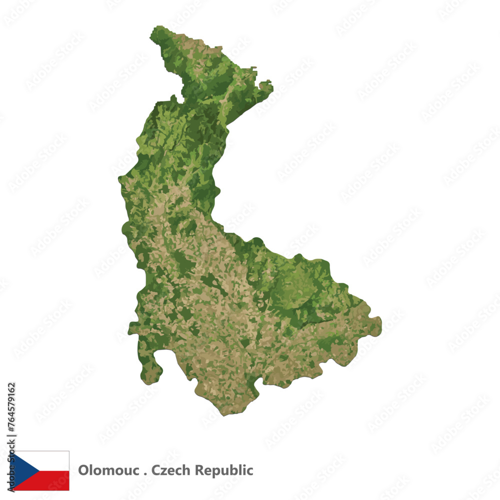Olomouc, Region of the Czech Republic Topographic Map (EPS) Olomouc, Region of the Czech Republic Topographic Map (EPS)