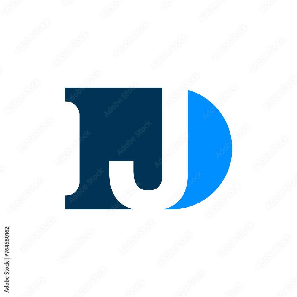 the logo consists of the monogram letter J and letter D abstract motive. Fill and elegant. the logo consists of the monogram letter J and letter D abstract motive. Fill and elegant.