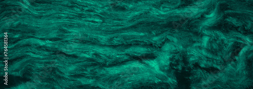 blue mineral wool with a visible texture