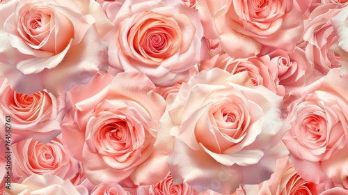 Pink rose flowers background © afnanbdr