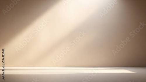 room with spotlights