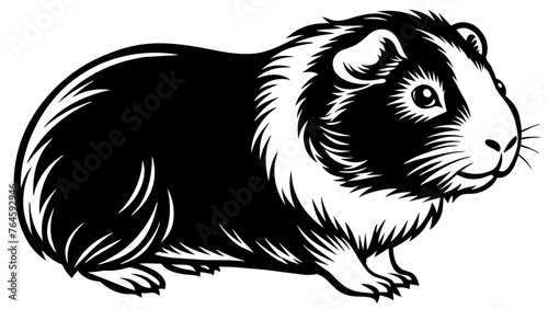 Adorable Guinea Pig Vector Illustration Bringing Cuteness to Your Designs © Mosharef 