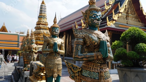 Wat Phra Sri Rattana Satsadaram and Grand Palace  Thailand