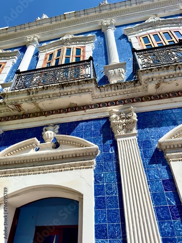 Canvas Print Haus in Villahermosa (Mexiko)