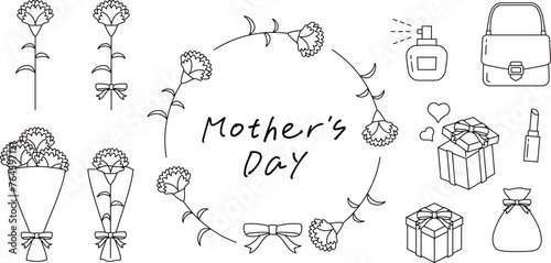 母の日のアイコン