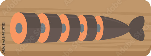 Japanese sliced fish