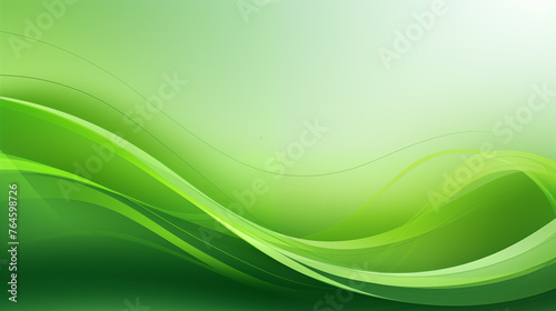 Abstract green background. green wide banner background