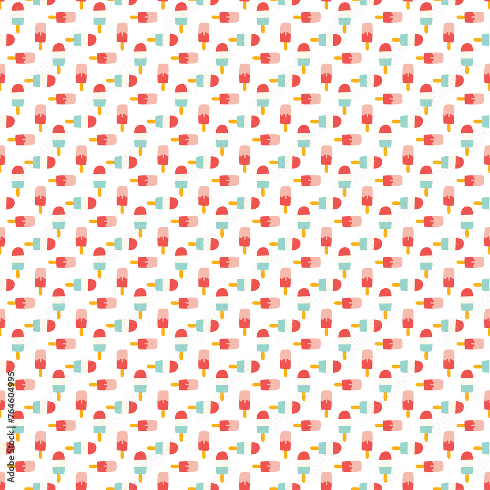 Free vector hand drawn summer pattern Free vector hand drawn summer pattern