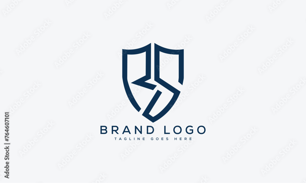 letter RS logo design vector template design for brand. letter RS logo design vector template design for brand.