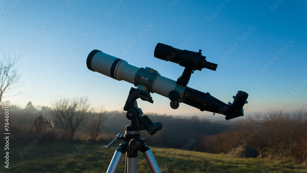 Astronomical telescope for observing planets, Moon, Sun, stars, Astronomical telescope for observing planets, Moon, Sun, stars,