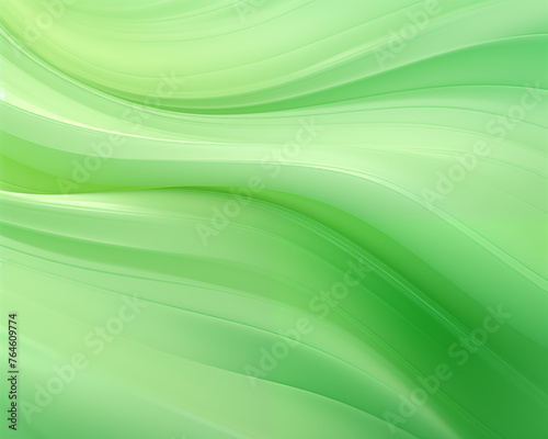 Abstract background of fluttering light green colors. It's like the wind blows soft fabric. Looks elegant and beautiful.